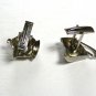 Silver Tone Creamer & Sugar Bowl Cufflinks Unbranded 102915