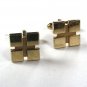 Gold Tone Big Square 4 Little Squares Cufflinks by HICKOK U.S.A. 111615