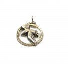 Vintage Sterling Silver Dove Of The Holy Spirit Charm by CREED 53117