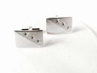 Sterling Silver Cufflinks By HICKOK USA 41216
