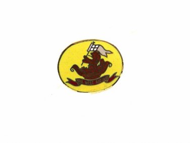 Goldtone Yellow Red The West Riding Tie Clasp Unbranded 32116
