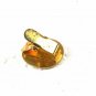 Goldtone Yellow Red The West Riding Tie Clasp Unbranded 32116