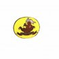 Goldtone Yellow Red The West Riding Tie Clasp Unbranded 32116