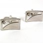 Vintage Silver Tone Cufflinks 3917