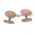 Vintage Gold Tone Monogrammed Cufflinks Unbranded 51816