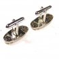 Silvertone & Goldtone 2 Tone Cufflinks by SWANK 102215