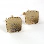 Vintage Goldtone & Rhinestone ?? Cufflinks 51917