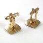 Vintage Goldtone & Rhinestone ?? Cufflinks 51917
