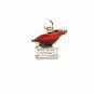 1960's / 70's Red White Home of The Chukars Charm Unbranded 32116