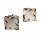 Vintage Sterling Silver Mid Century Modern Cufflinks By ANSON 122315