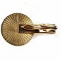 Silvertone Black Goldtone White Old Car Jalopy Tie Clasp Unbranded 32916