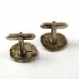 Vintage Silver Tone SAND DOLLAR Cufflinks 1917