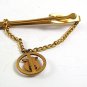 Vintage Shriner Goldtone Masonic Tie Clasp By HICKOK USA 101917