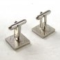 Silver Tone & Black & White Cufflinks 121916