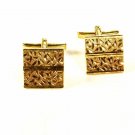 AMDBL "American Double" Gold Tone Cufflinks by House in Box 111615