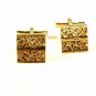 AMDBL "American Double" Gold Tone Cufflinks by House in Box 111615