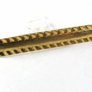 Large Vintage Goldtone Tie Clasp By HADLEY 42616