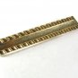 Large Vintage Goldtone Tie Clasp By HADLEY 42616