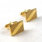 Vintage Gold Tone Cufflinks 102616