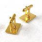 Vintage Gold Tone Cufflinks 102616