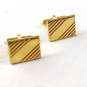 Vintage Gold Tone Cufflinks 102616