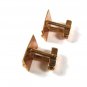 Vintage Gold Tone Cufflinks By ANSON PAT PEND 52016