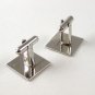 Vintage Silver Tone Cufflinks 102716