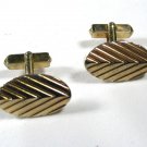 Vintage Goldtone Cufflinks by SWANK 10115