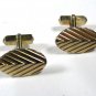 Vintage Goldtone Cufflinks by SWANK 10115