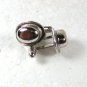 Silver Tone Top Hat aka Derby Hat Cufflinks Unbranded 12016