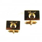 Vintage Goldtone Shriner Cufflinks By HADLEY Made in U.S.A. 32617