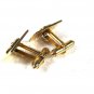 Vintage Goldtone Shriner Cufflinks By HADLEY Made in U.S.A. 32617
