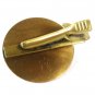 1950's - 1960's Gold Tone Catholic St. Christopher Tie Clasp Unbranded 22916