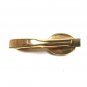 Vintage Gold Tone White Fraternal Order of Elks Tie Clasp Unbranded 53016