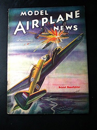 1941 November Model Airplane News Bristol Beaufighter Magazine 12916