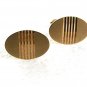 Vintage Goldtone Cufflinks By LAMODE KARATCLAD 81117