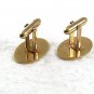 Vintage Goldtone Cufflinks By LAMODE KARATCLAD 81117