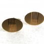 Vintage Goldtone Cufflinks By LAMODE KARATCLAD 81117