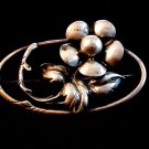 Vintage Sterling Silver Flower Brooch 012012013cdef
