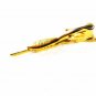 Vintage Goldtone Hunting Rifle Tie Clasp By AYCOCK 32116