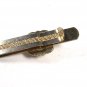 1940's - 50's Goldtone Hand Painted Sail Boat Tie Clasp Unbranded.101615