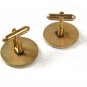 Vintage Silver Tone Black Red White Bowling Cufflinks By SWANK 12016