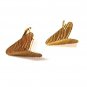 Goldtone Arrow Style Cufflinks Unbranded 82515