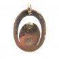 Vintage Taxco Sterling Silver Black Onyx Pendant By TH-43 72017