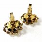 Silvertone Black Greek Warrior Pericles ??? Cufflinks By SWANK 32616