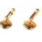 Gold Tone & Abalone Dress Cufflinks By SWANK 12016