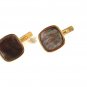 Gold Tone & Abalone Dress Cufflinks By SWANK 12016