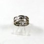 Silver Tone Star Fashion Ring Sz 7 53116