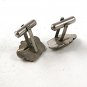 Vintage Silver Tone Crown Cufflinks by OXFORD 121416