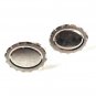 Vintage Sterling Silver  Monogrammable Cufflinks By LAMODE 32216